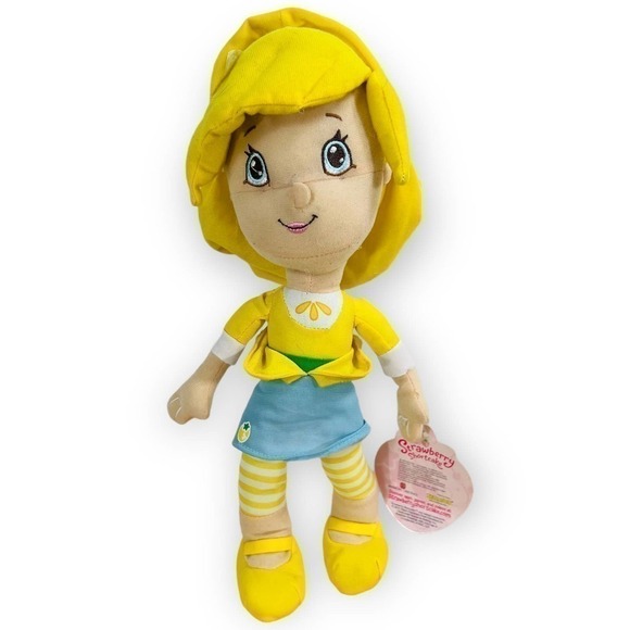 Strawberry Shortcake Other - Strawberry SHORTCAKE Lemon Meringue Plush Doll 14”